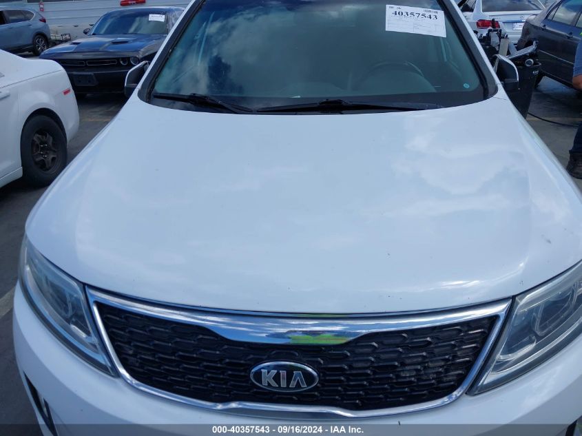 2015 Kia Sorento Ex V6 VIN: 5XYKU4A77FG620119 Lot: 40357543