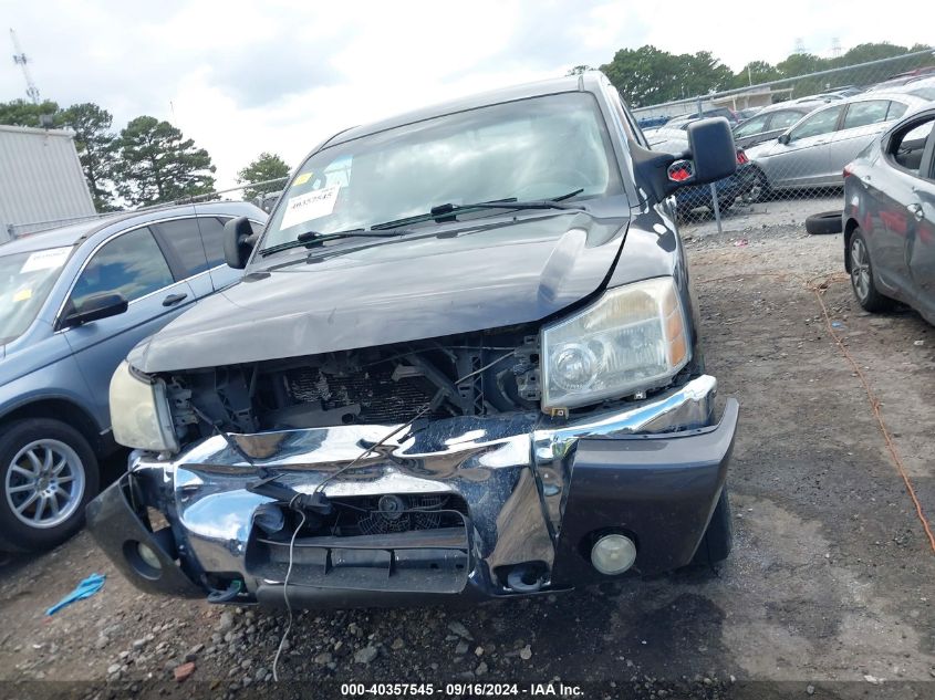 2006 Nissan Titan Se VIN: 1N6BA06B16N557510 Lot: 40357545