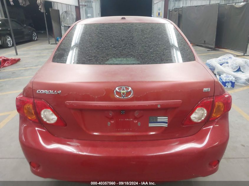 2009 Toyota Corolla Le/Xle VIN: JTDBL40E699080965 Lot: 40357560