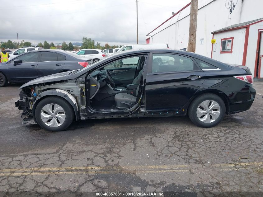 KMHEC4A42DA096280 2013 Hyundai Sonata Hybrid Limited