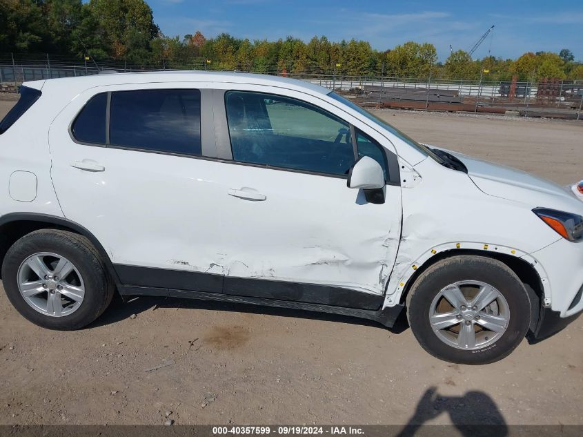 2022 Chevrolet Trax Fwd Ls VIN: KL7CJKSM6NB526728 Lot: 40357599