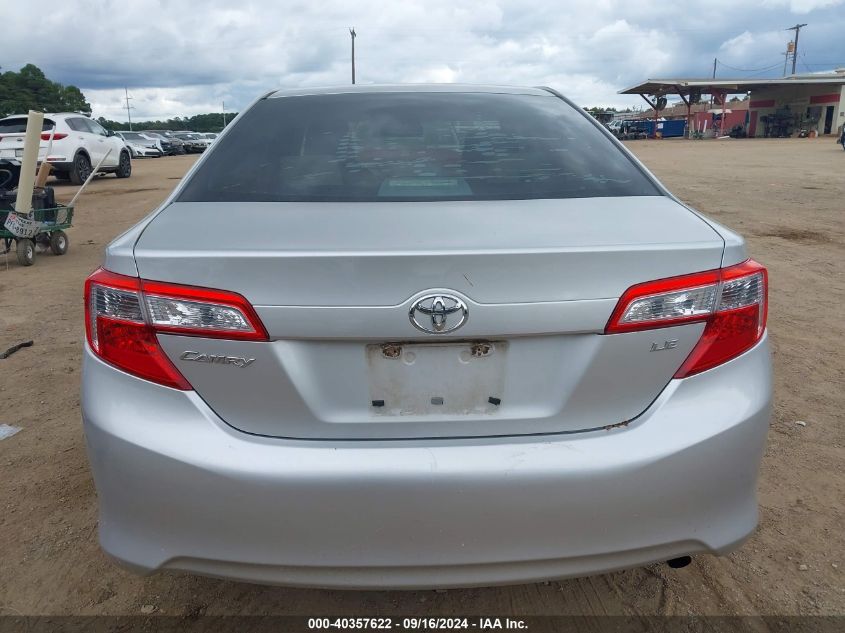 2012 Toyota Camry Le VIN: 4T4BF1FK1CR222180 Lot: 40357622