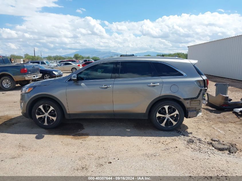 2018 Kia Sorento 3.3L Ex VIN: 5XYPH4A50JG394913 Lot: 40357644