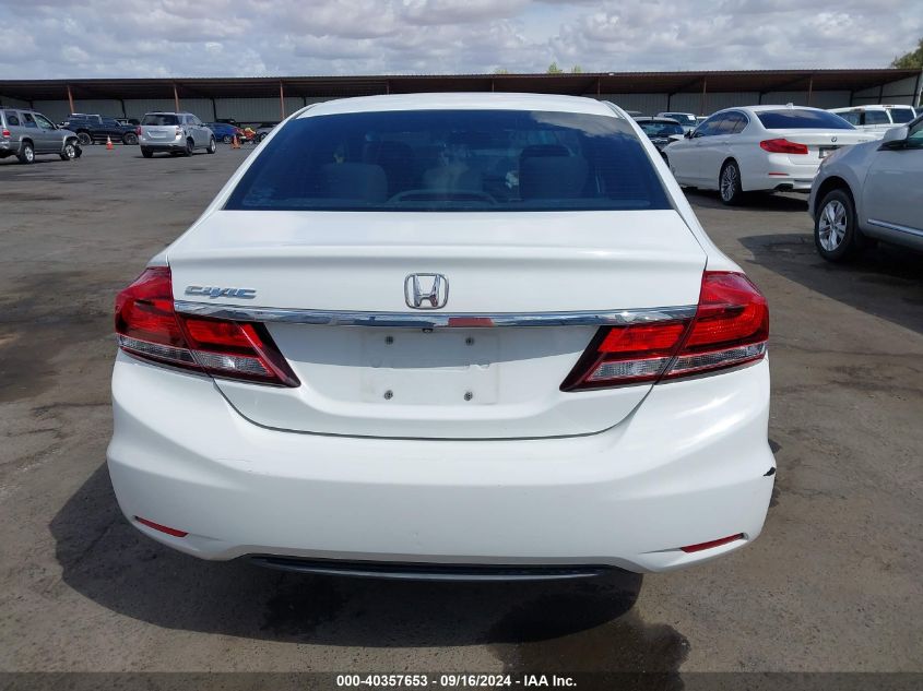 2013 Honda Civic Lx VIN: 19XFB2F5XDE280557 Lot: 40357653