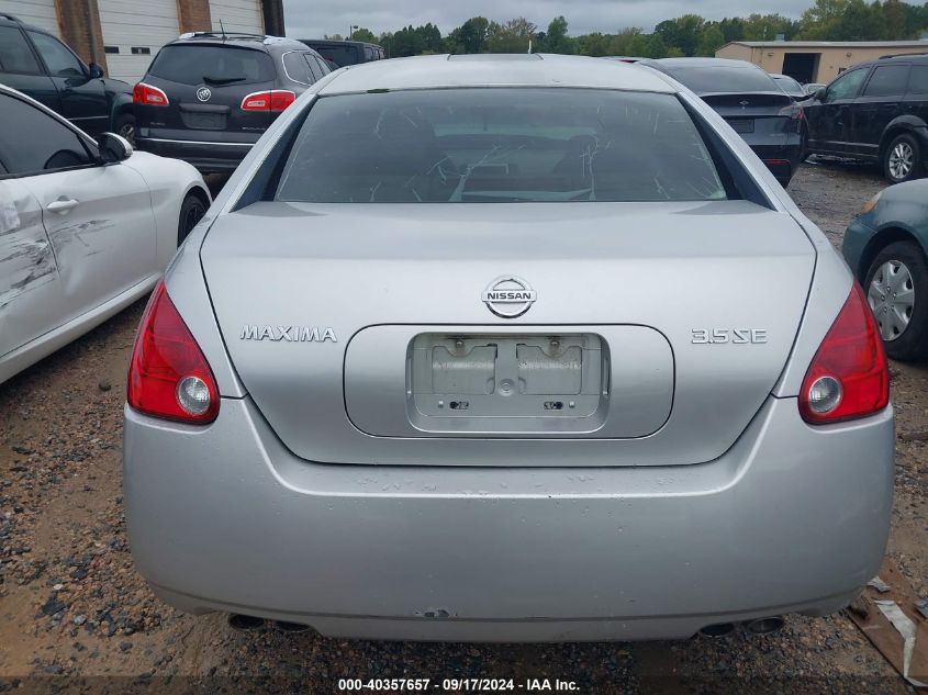 2005 Nissan Maxima 3.5 Se VIN: 1N4BA41E15C802107 Lot: 40357657