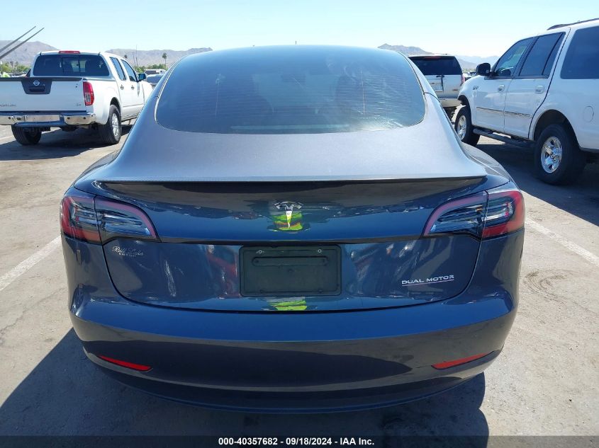 2023 Tesla Model 3 Performance Dual Motor All-Wheel Drive VIN: 5YJ3E1EC0PF604070 Lot: 40357682