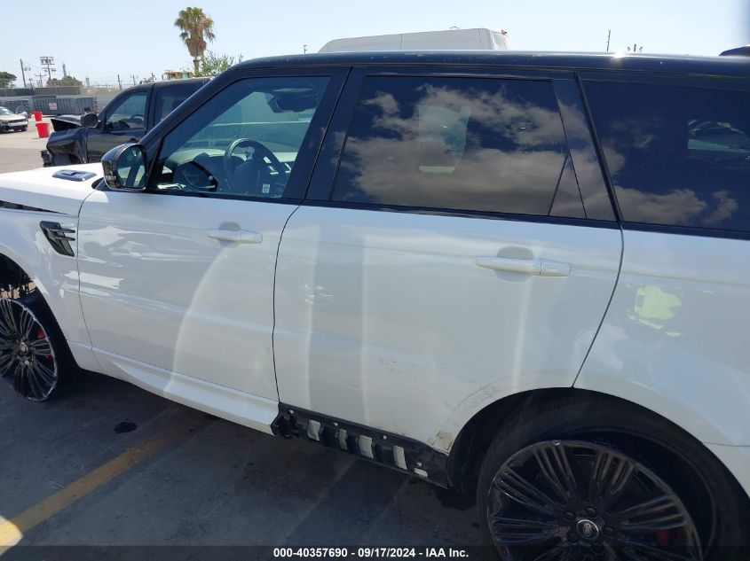 2019 Land Rover Range Rover Sport Supercharged Dynamic VIN: SALWR2RE6KA854989 Lot: 40357690