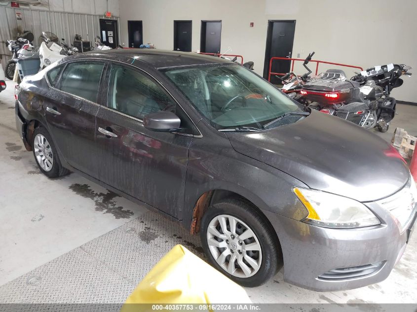 2014 Nissan Sentra Sv VIN: 3N1AB7AP7EY314909 Lot: 40357753