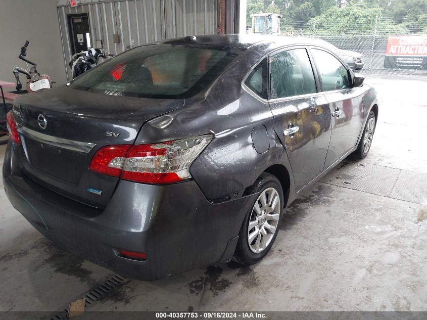 2014 Nissan Sentra Sv VIN: 3N1AB7AP7EY314909 Lot: 40357753