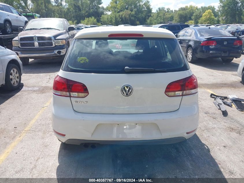 2012 Volkswagen Golf 2.5L 4-Door VIN: WVWDB7AJ8CW236537 Lot: 40357767