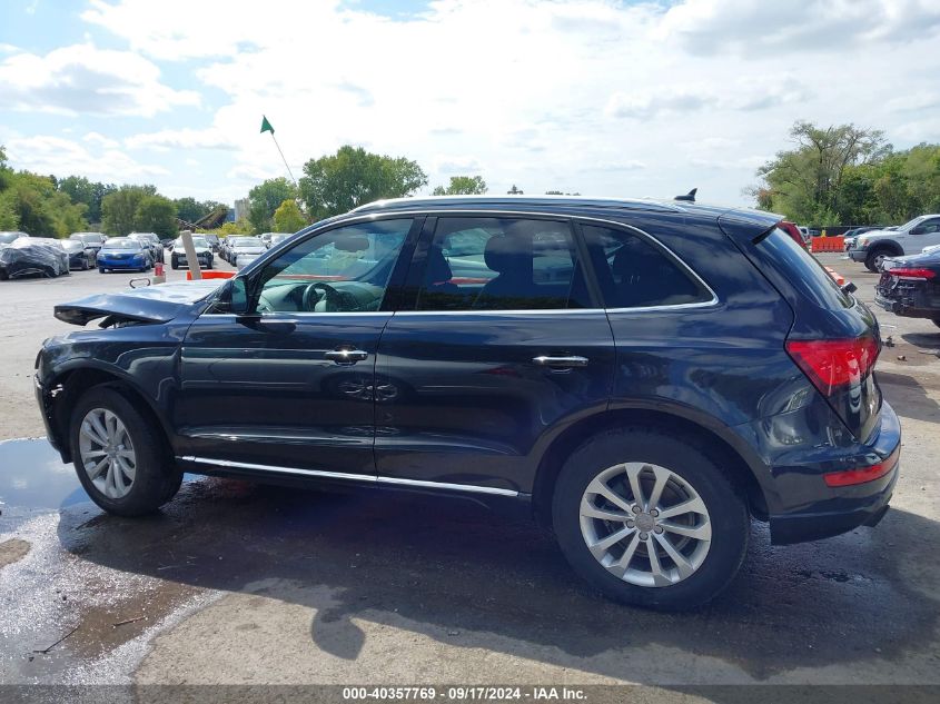 2016 Audi Q5 2.0T Premium VIN: WA1L2AFP5GA126161 Lot: 40357769