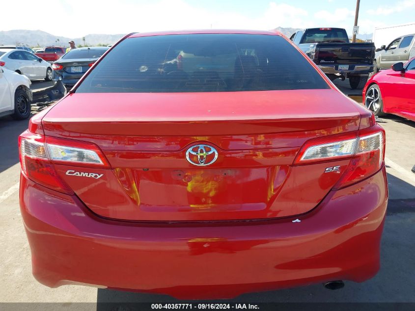 2014 Toyota Camry Se VIN: 4T1BF1FK8EU863243 Lot: 40357771