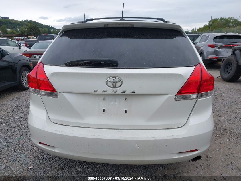 2010 Toyota Venza VIN: 4T3ZA3BB6AU037698 Lot: 40357807