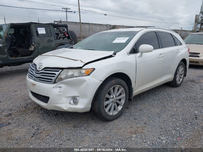 2010 Toyota Venza VIN: 4T3ZA3BB6AU037698 Lot: 40357807