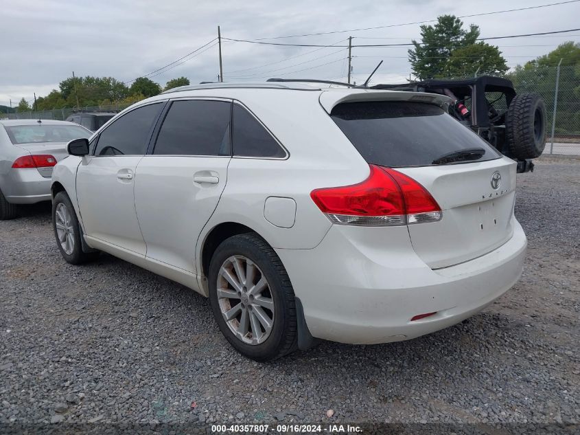 2010 Toyota Venza VIN: 4T3ZA3BB6AU037698 Lot: 40357807