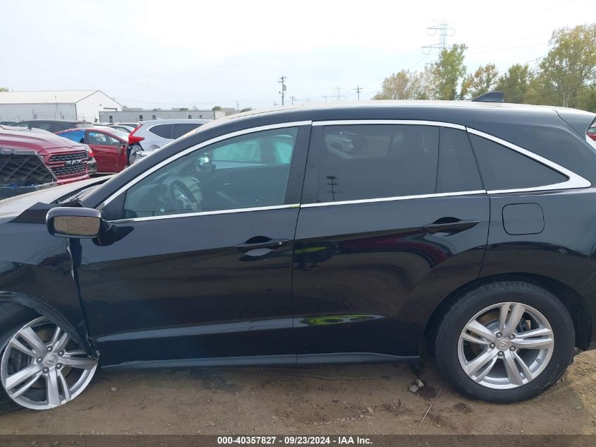 2015 Acura Rdx VIN: 5J8TB4H58FL004577 Lot: 40357827