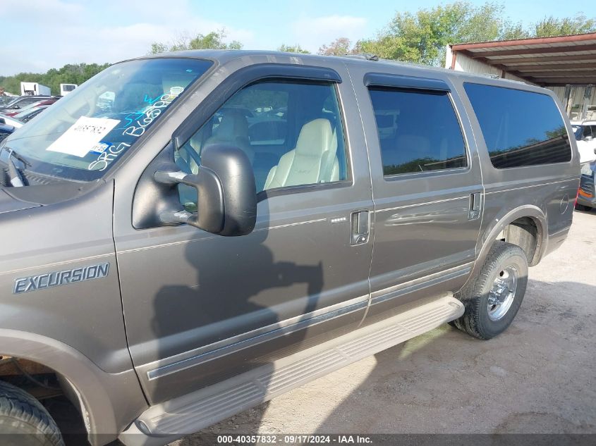 2002 Ford Excursion Limited VIN: 1FMNU43S82EB65990 Lot: 40357832