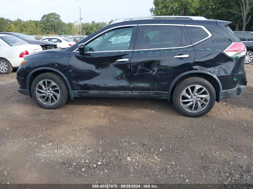 2015 Nissan Rogue Sl VIN: 5N1AT2MVXFC866272 Lot: 40357870