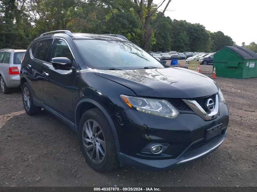 2015 Nissan Rogue Sl VIN: 5N1AT2MVXFC866272 Lot: 40357870