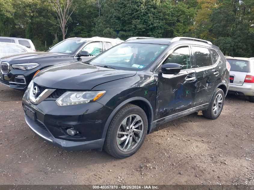 2015 Nissan Rogue Sl VIN: 5N1AT2MVXFC866272 Lot: 40357870