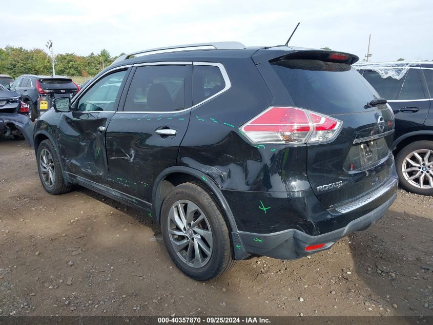 2015 Nissan Rogue Sl VIN: 5N1AT2MVXFC866272 Lot: 40357870