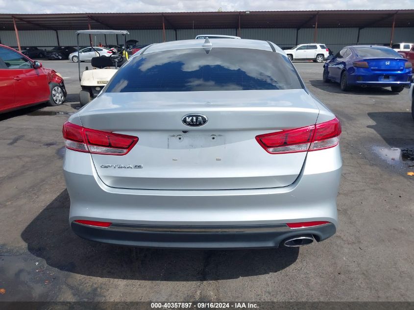 2016 Kia Optima Lx VIN: 5XXGT4L3XGG027024 Lot: 40357897