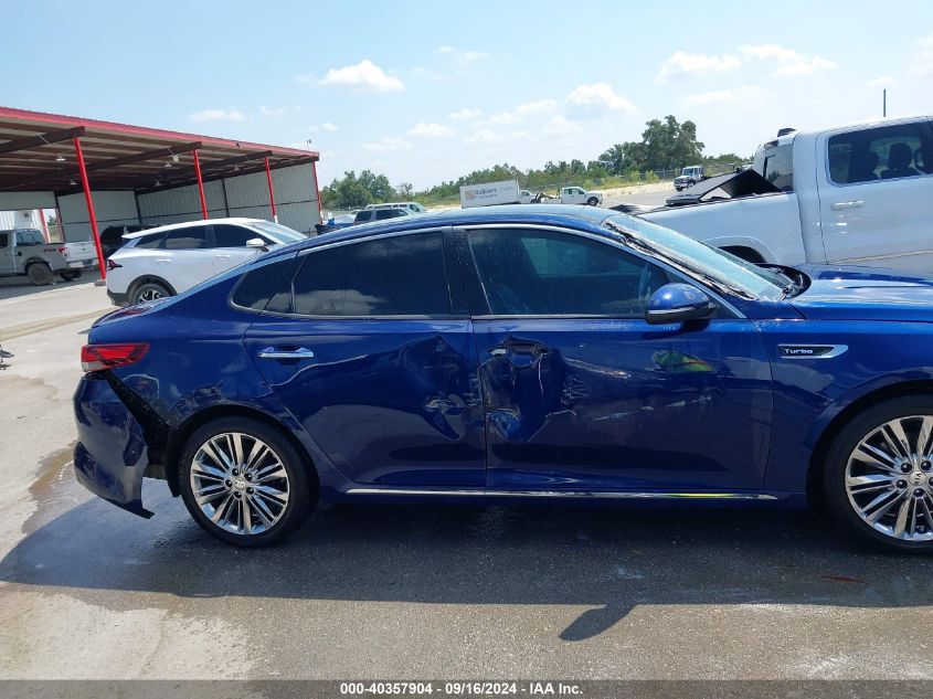 2017 KIA OPTIMA SXL TURBO - 5XXGV4L20HG142444