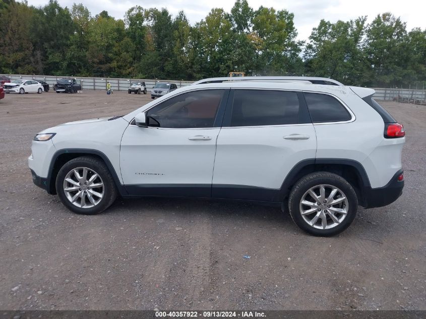 2017 Jeep Cherokee Limited Fwd VIN: 1C4PJLDB8HW526586 Lot: 40357922