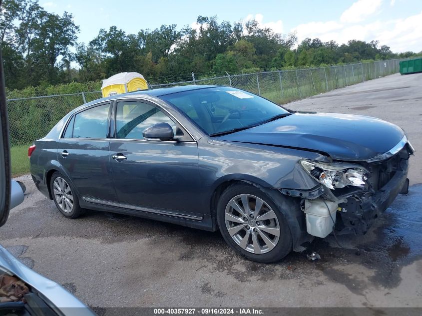 4T1BK3DB1BU388928 2011 Toyota Avalon Limited