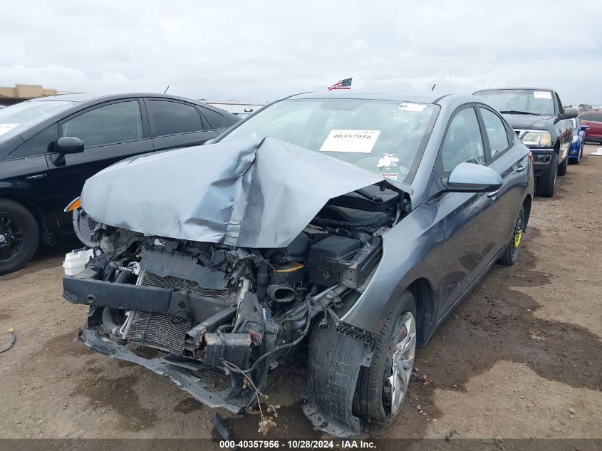 2019 Hyundai Accent Se VIN: 3KPC24A35KE076489 Lot: 40357956