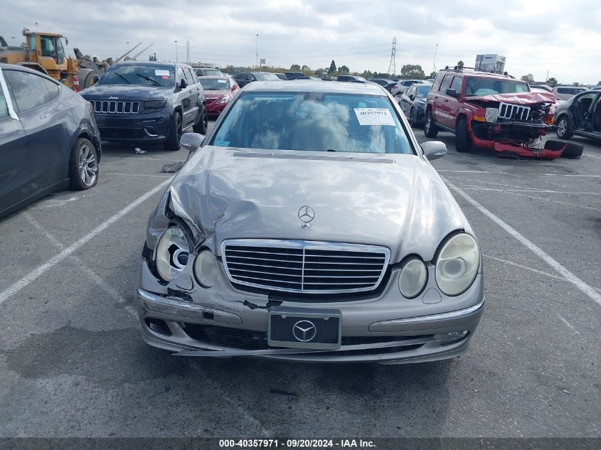 2005 Mercedes-Benz E 500 VIN: WDBUF70J25A762814 Lot: 40357971