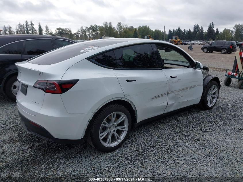 2021 TESLA MODEL Y LONG RANGE DUAL MOTOR ALL-WHEEL DRIVE - 5YJYGDEE7MF198819