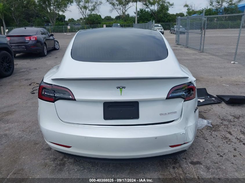 2020 Tesla Model 3 Performance Dual Motor All-Wheel Drive VIN: 5YJ3E1EC4LF719541 Lot: 40358025