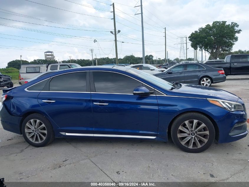 2017 Hyundai Sonata Sport VIN: 5NPE34AF5HH453276 Lot: 40358040