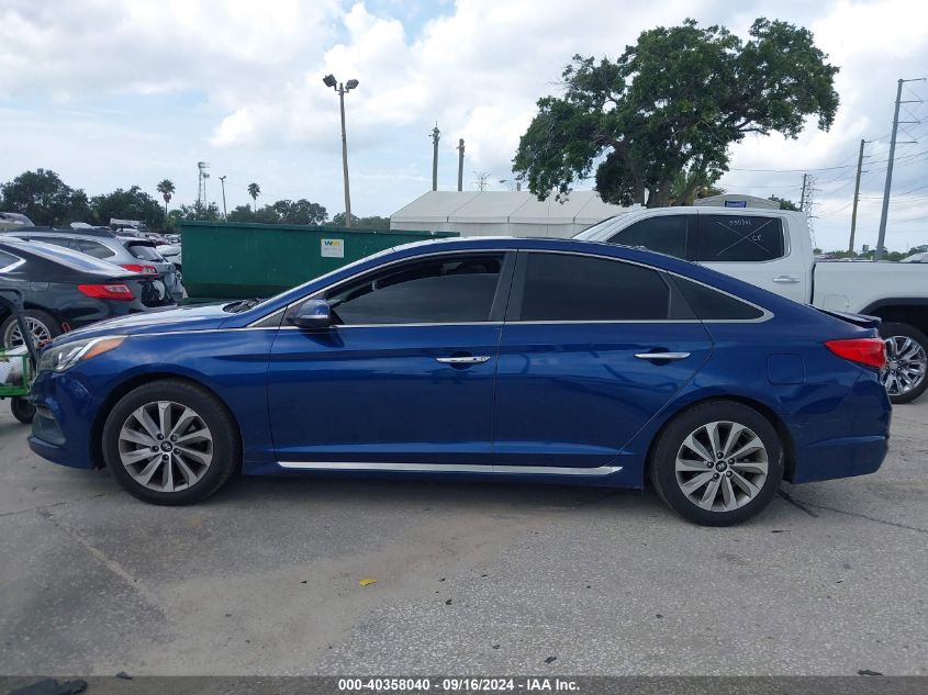 2017 Hyundai Sonata Sport VIN: 5NPE34AF5HH453276 Lot: 40358040