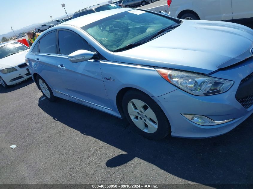 2012 Hyundai Sonata Hybrid VIN: KMHEC4A43CA034255 Lot: 40358050