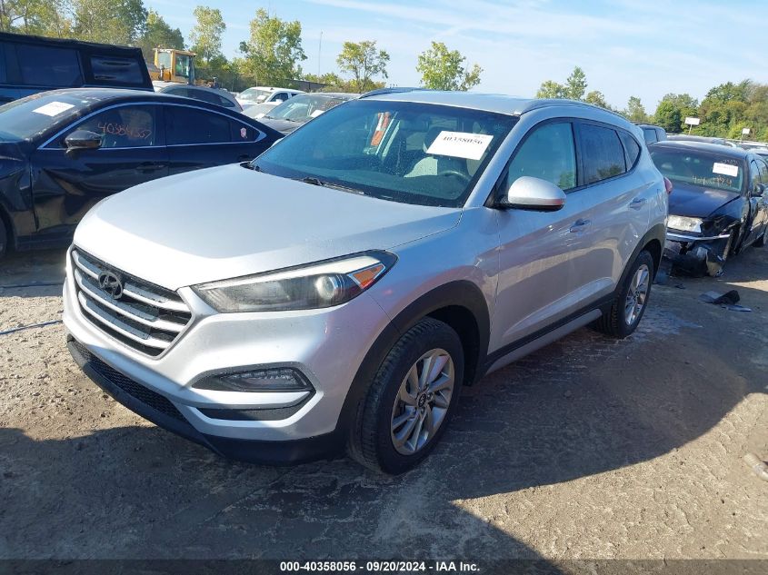 KM8J3CA49JU717193 2018 HYUNDAI TUCSON - Image 2