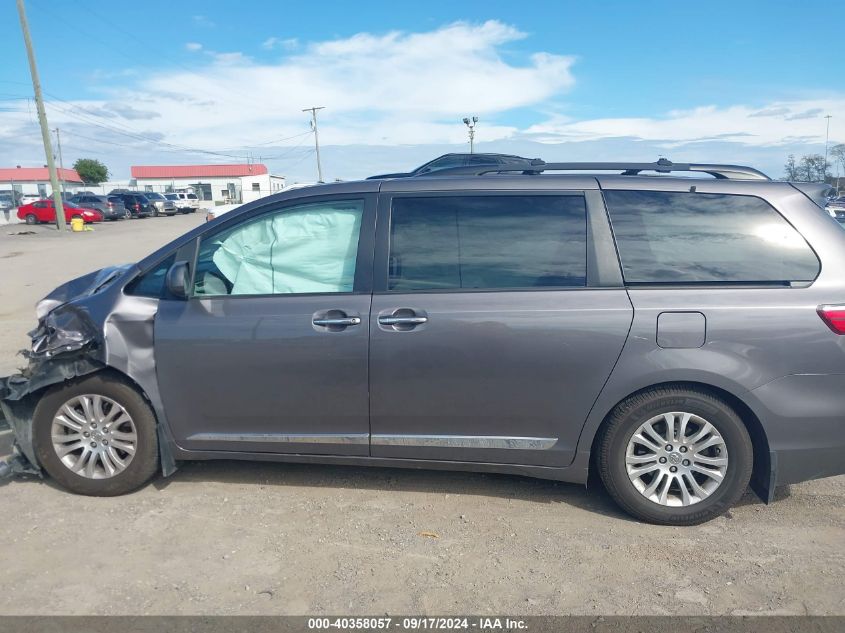 2015 Toyota Sienna Xle Premium 8 Passenger VIN: 5TDYK3DC2FS668519 Lot: 40358057