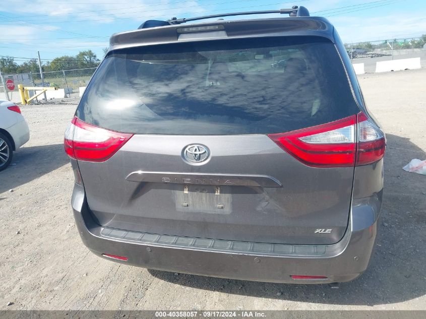 2015 Toyota Sienna Xle Premium 8 Passenger VIN: 5TDYK3DC2FS668519 Lot: 40358057