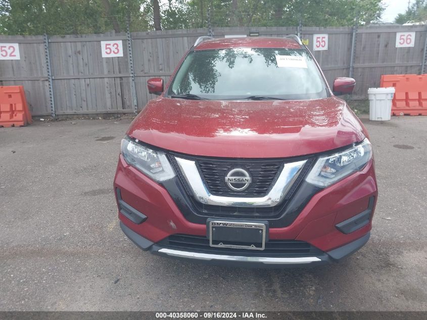 2018 Nissan Rogue Sv VIN: 5N1AT2MV3JC727738 Lot: 40358060