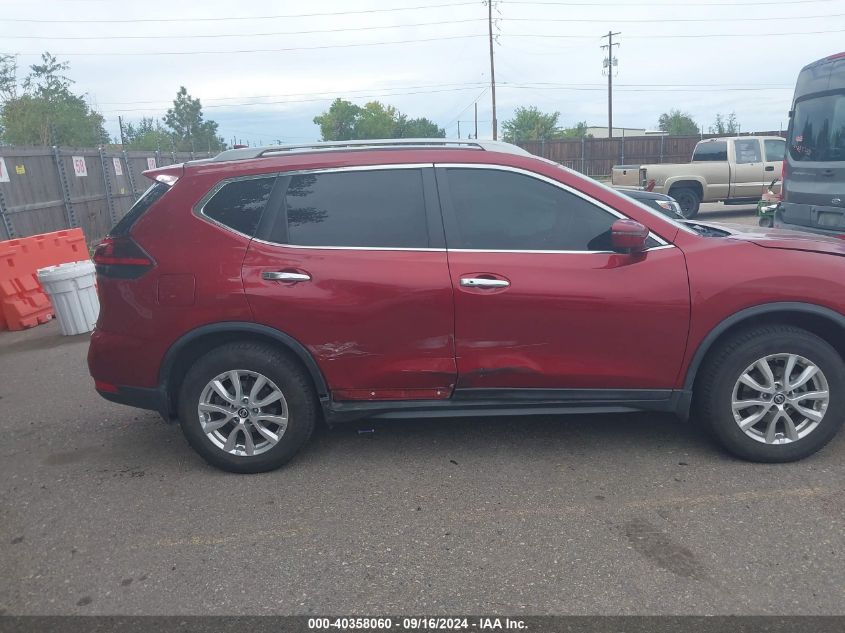 2018 Nissan Rogue Sv VIN: 5N1AT2MV3JC727738 Lot: 40358060