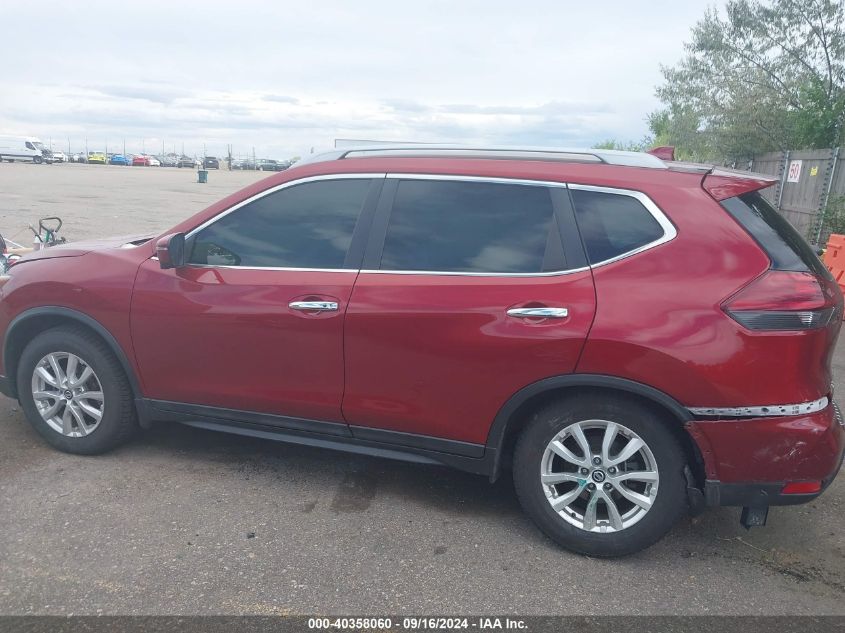 2018 Nissan Rogue Sv VIN: 5N1AT2MV3JC727738 Lot: 40358060