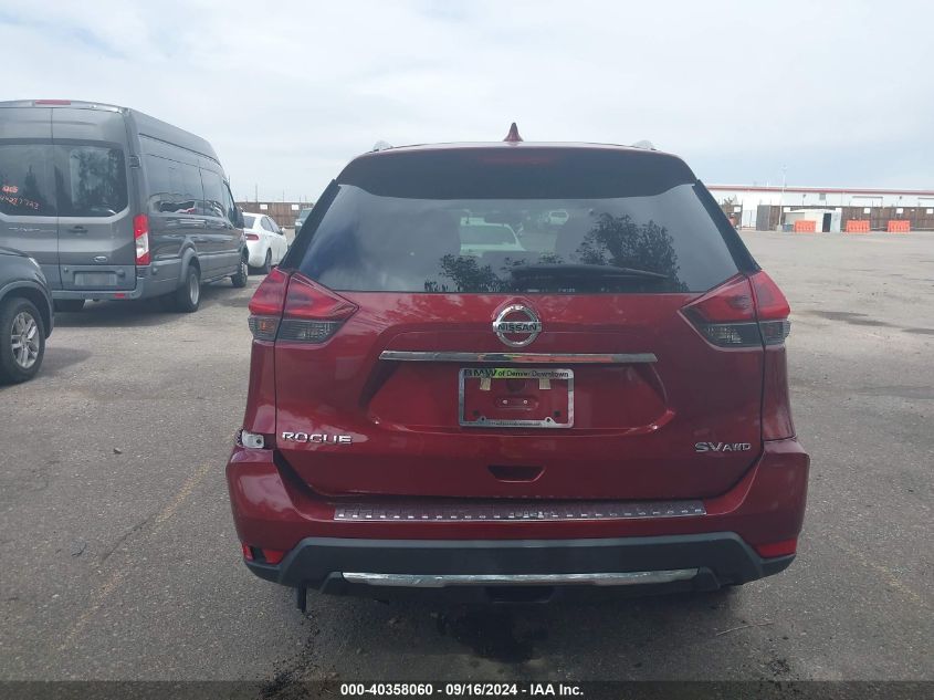 2018 Nissan Rogue Sv VIN: 5N1AT2MV3JC727738 Lot: 40358060