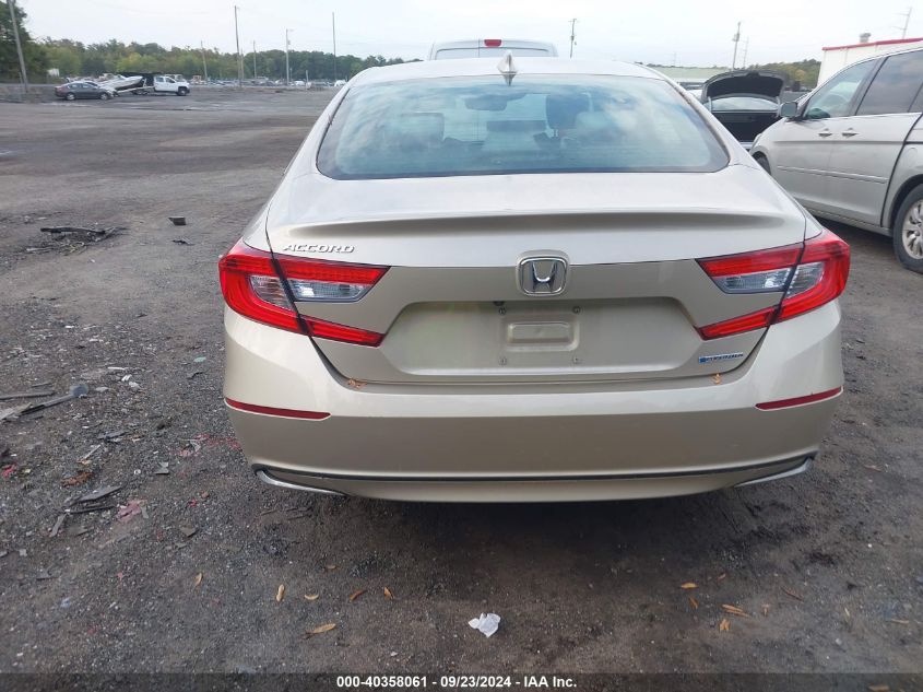 1HGCV3F59JA000921 2018 Honda Accord Hybrid Exl