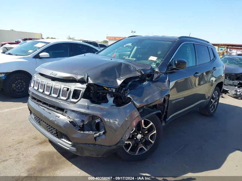 2022 Jeep Compass Latitude 4X4 VIN: 3C4NJDBB8NT116842 Lot: 40358067