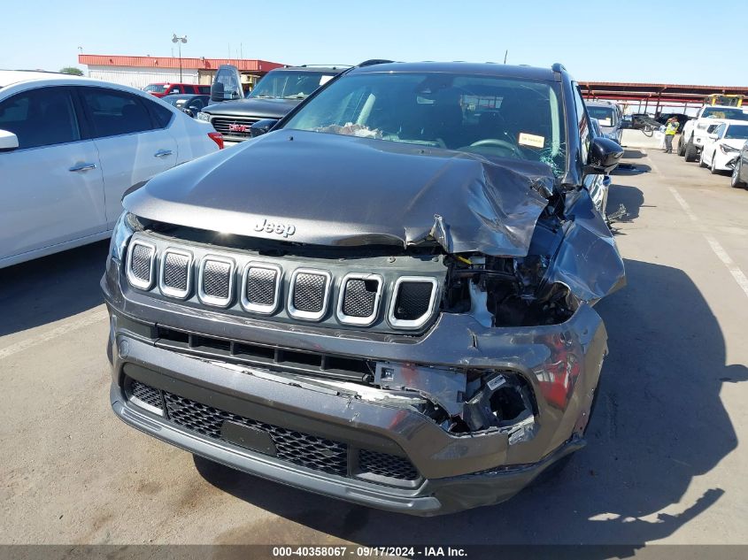 2022 Jeep Compass Latitude 4X4 VIN: 3C4NJDBB8NT116842 Lot: 40358067