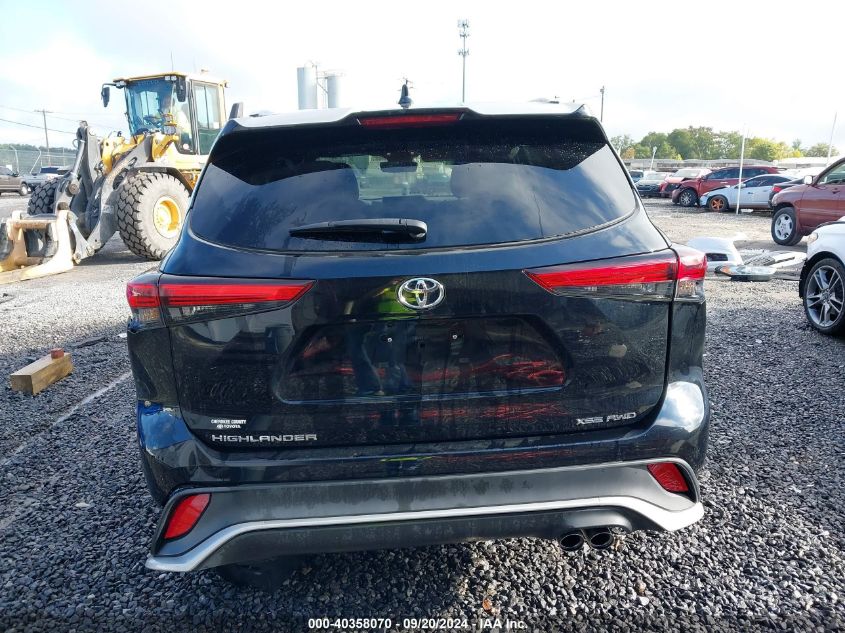 5TDLZRBH4MS153431 2021 Toyota Highlander Xse