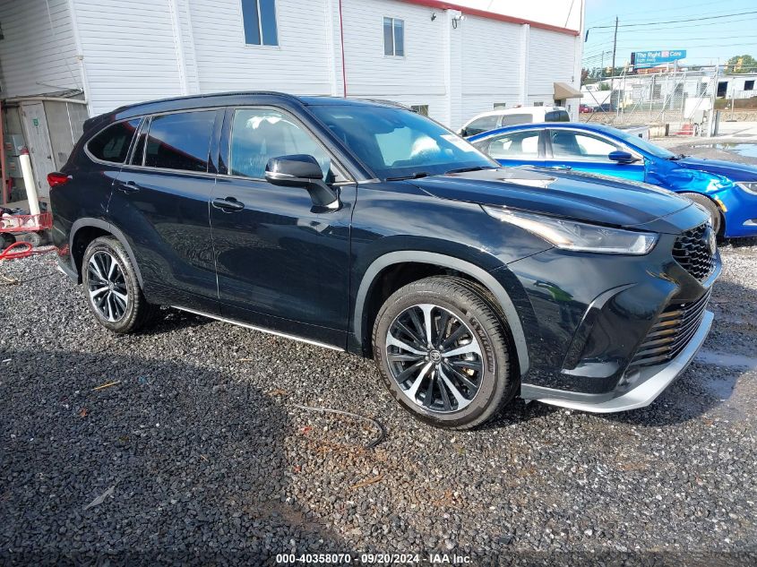 2021 TOYOTA HIGHLANDER XSE - 5TDLZRBH4MS153431