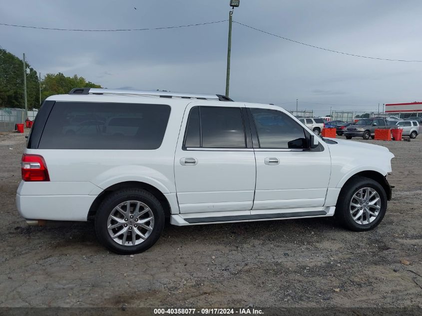 2016 Ford Expedition El El Limited VIN: 1FMJK1KT3GEF12937 Lot: 40358077