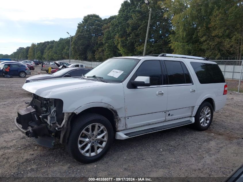 2016 Ford Expedition El El Limited VIN: 1FMJK1KT3GEF12937 Lot: 40358077